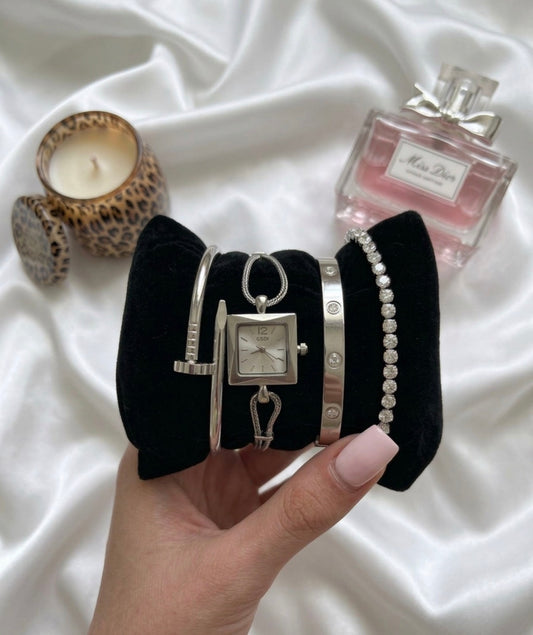 Gedi Luxe wristwatch and bracelet set